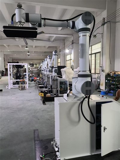 Palletizing cobot rau cov laus pawj