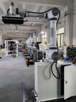 Palletizing cobot rau cov laus pawj